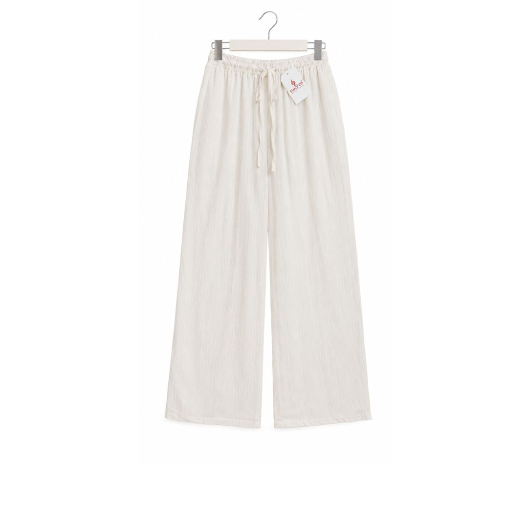 Off White  Color  Free Size Palazzo Pant